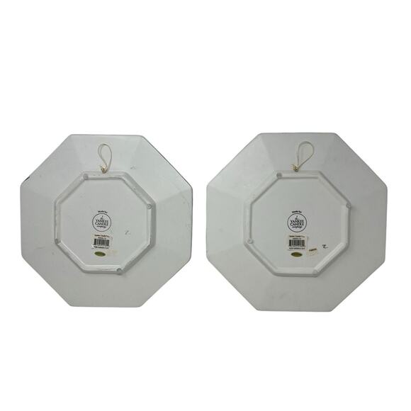 Yankee Candle Dill Herbs Decorative Plate Wall Handing Set Of 2 - Picture 2 of 10